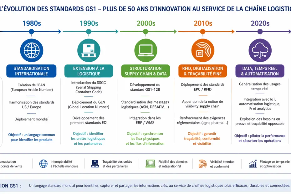evolution des standards GS1